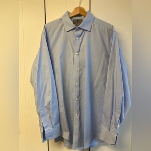 Black Brown 1826 Sky Blue Men's Dress Shirt